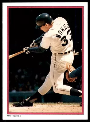 1988 Topps All Stars Matt Nokes Baseball Cards #59 • $2.85