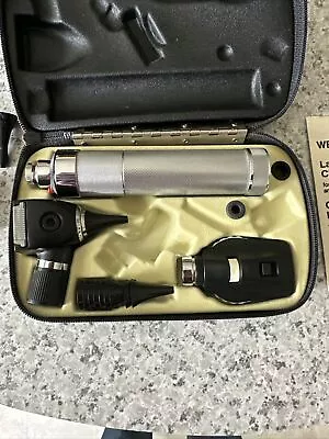 Welch Allyn 3.5V Set Otoscope 20000 Ophthalmoscope 11710. Plug In Handle. • $32