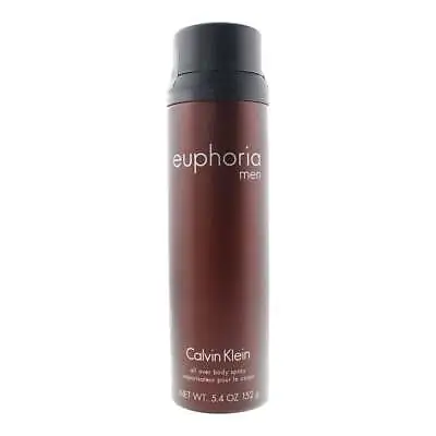 Calvin Klein Euphoria Men Body Spray 152g - New - Free P&p - Uk • £16.85