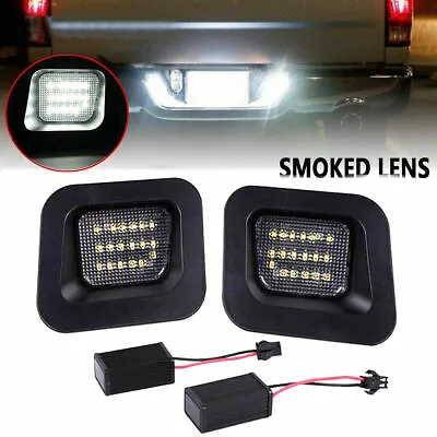 $11.99 • Buy LED Rear License Plate Lights Lamp For Dodge Ram 1500 2500 3500  03-18 SMOKED