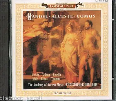 Trade: Alceste Comus / Christopher Hogwood Kirkby - CD • £20.98
