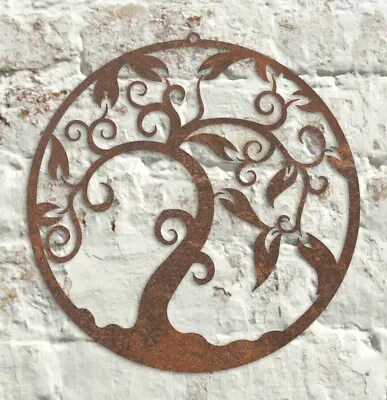 Rustic Metal Tree Of Life Wall Art Sculpture Bespoke Handmade Gift  • £29.99