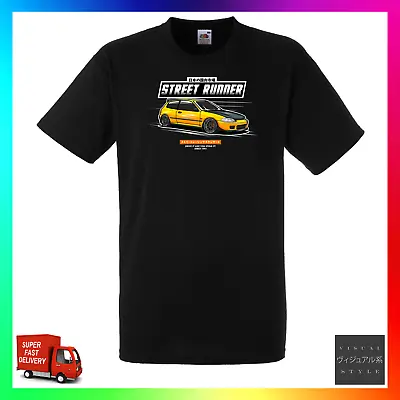 EG6 TShirt T-Shirt Kanjo Kanjozoku Wangan C1 JDM Civic Street Racing Race Good • $18.66