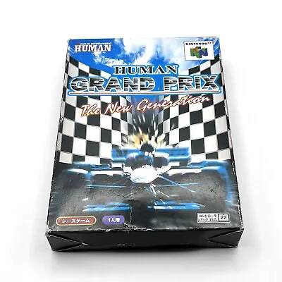 Human Grand Prix: The New Generation Nintendo 64 NTSC-J JAPAN N64 Game Complete • $25