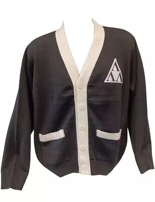 Lambda Lambda Lambda Cardigan Sweater Revenge Of The Nerds Movie Costume Tri 80s • $54.67