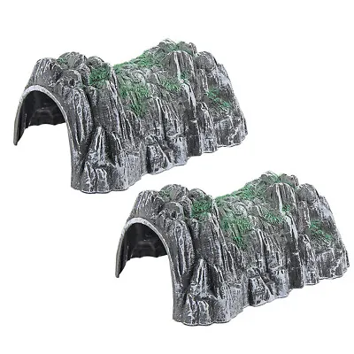 2pcs Model Railway N Scale 1:160 Train Cave Railway Tunnel SD04B • $14.99