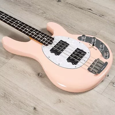 Ernie Ball Music Man StingRay Special 4 HH Bass Rosewood Fretboard Pueblo Pink • $2799