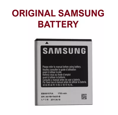 Samsung Galaxy Nexus (GT-i9250) Replacement Battery (EB555157VA) - OEM 1750mAh • $15.21