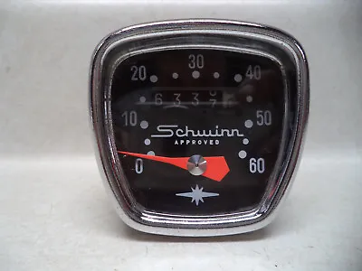 Schwinn Approved MPH Speedometer Stingray Fastback Krate WORKS!!!! • $30