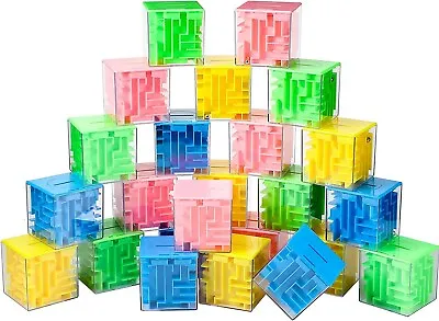 12pcs 3D Maze Puzzle Games Money Gift Holder Fun Money Box(4 Colors) • $29.99