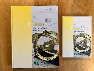 Math U See Delta Instruction Manual & DVD C. 2009 • $20