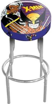 $131.80 • Buy X-Men Barstool Adjustable Game Room Bar Stool Xmen Comic Design Arcade Chair