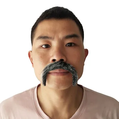Pirate Party Mustache Fake Moustache Fake Beard Adult Halloween Party DecoratiW_ • $7.62