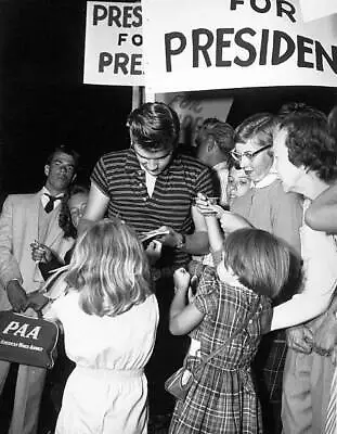 Elvis Presley Signs Autographs On August 16 In LA CA 1956 Old Photo 2 • $9