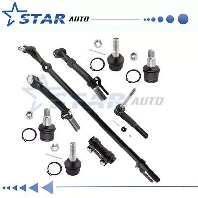 9pc Ball Joint Tie Rod Drag Link Kit For Ford F-250 F-350 Super Duty 4x4 • $127.75