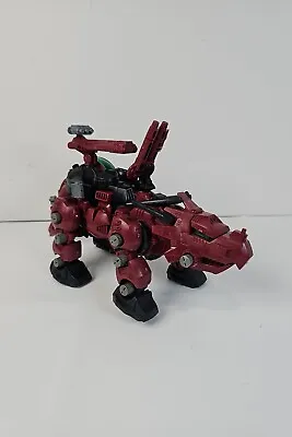 Zoids Motorized Dinosaur Robot Red Horn Triceratops Tomi Japan - Incomplete • $29.99