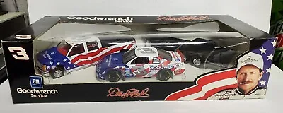 $85 • Buy 1996 Brookfield Dale Earnhardt #3 Race Car, Crew Cab Truck And Trailer Set 1:24