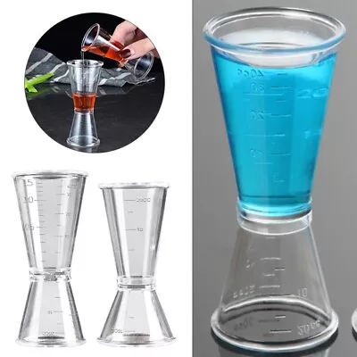 Double-headed Ounce Measuring Cup With Scale Cocktail Jigger  Milk Tea Shop • £2.74