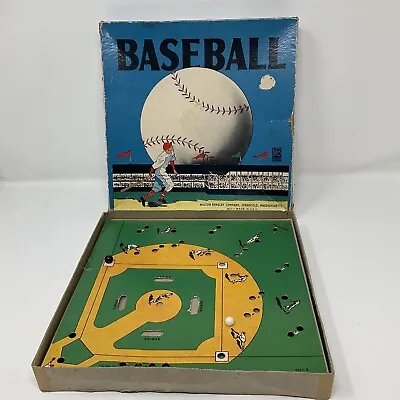 VTG Rare Milton Bradley Company Baseball Board Game No. 4017-x Not Complete • $9.99