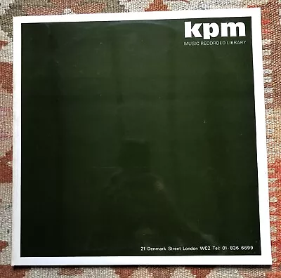 KPM 1147 Sam Fonteyn Silent Movies Volume 1 1975 Library Music Vinyl • £5