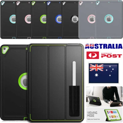 $31.99 • Buy For IPad 7th 8th 9th Gen Air Pro 10.5 Leather Case Smart Cover W/ Pencil Holder
