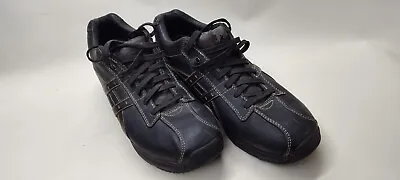 Skechers Men's 13  Shape Ups 66504 XT Mover Black Leather Walking Toning Shoes • $29.95