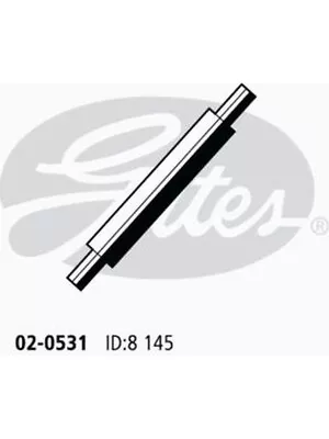 Gates Heater Hose Fits Holden Nova 1.6 LF (02-0531) • $28.40