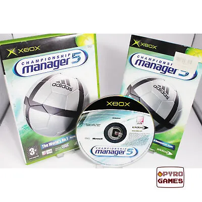 Championship Manager 5 - Original Xbox - PAL • £4.20