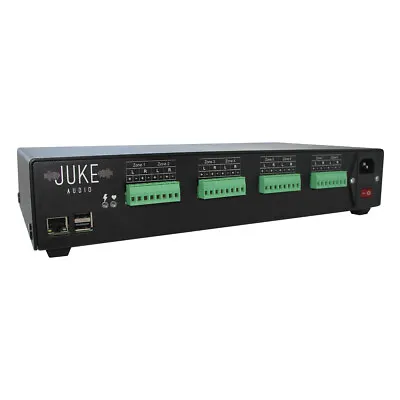 Juke Audio Juke-8 8 Zone Multi-Room Audio Amp With Airplay 2 Spotify & DLNA • $1699