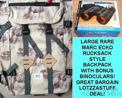 Animal Print 17  Computer School/day Marc Ecko Backpack/rucksack+$25+in Bonuses! • $29.99