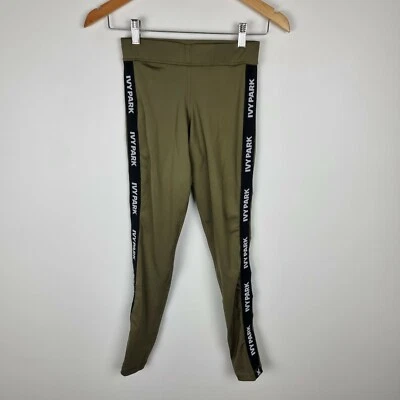 $24.99 • Buy Ivy Park Leggings Size S Green Activewear NWT