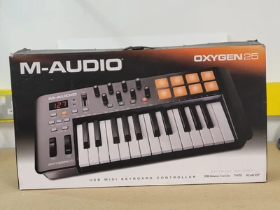£34.99 • Buy M-Audio Oxygen 25 IV - 25-Key USB MIDI Keyboard Controller