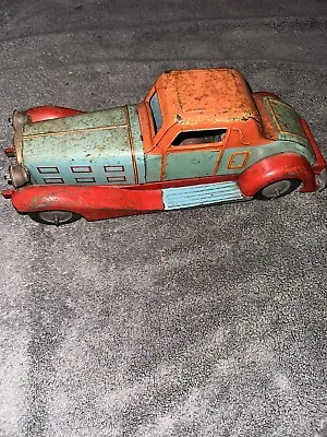 1933 Louis Marx Super Deluxe Electric Coupe Metal Toy Battery Operated Car Sears • $280