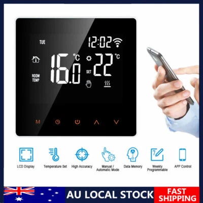 $38.99 • Buy Smart Thermostat APP Digital Temperature Controller LCD DisplayTouch Screen AU