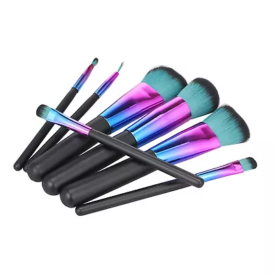 7pcs Crystal Makeup Brushes Kit Cosmetic Eyeshadow  Foundation Brush E3P1 • $8.39