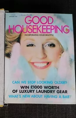 Good Housekeeping Bundle Of 6 In Binder Jan-June 1973 Vintage Women Magazine • £10.99