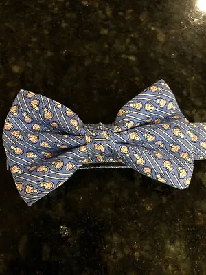 $29.99 • Buy Vinegard Vines Boys Silk Bow Tie, Lacrosse, Royal Blue, New With Tags, $45