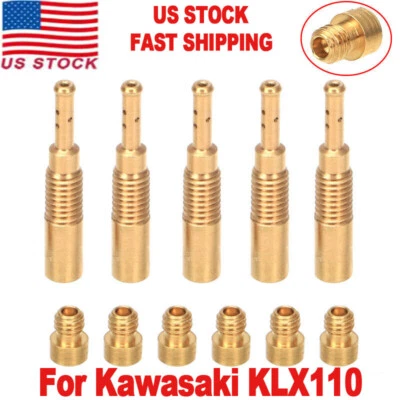 $15.19 • Buy Carb TB Parts Pilot Jet Kit & Larger Main Jet Kit  For Kawasaki KLX110 DRZ110 US