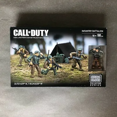 Mega Bloks Construx Call Of Duty CNG93 Infantry Battalion *Factory New Sealed* • $66.58