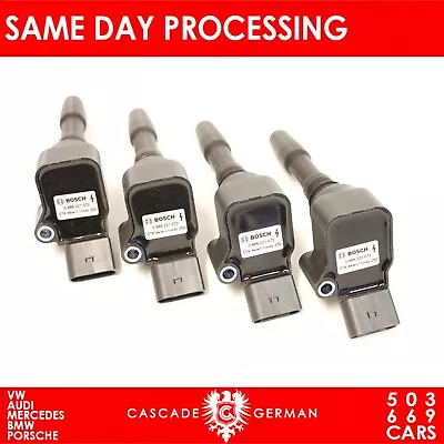 $129.98 • Buy 4x NEW Genuine Bosch VW Audi Porsche EA888 Ignition Coil Pack Set 06H905110L