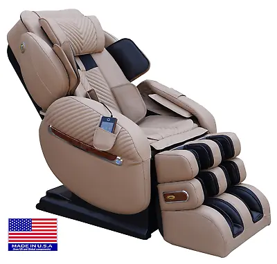 Luraco I9 Max Split L-Track EZ-Entry Heated Zero-G Medical Massage Chair Cream • $13490