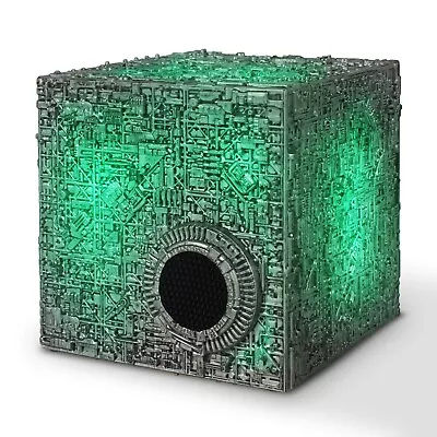 Star Trek Borg Cube Bluetooth Speaker With Green Illumination And Borg Sound FX • $66.49