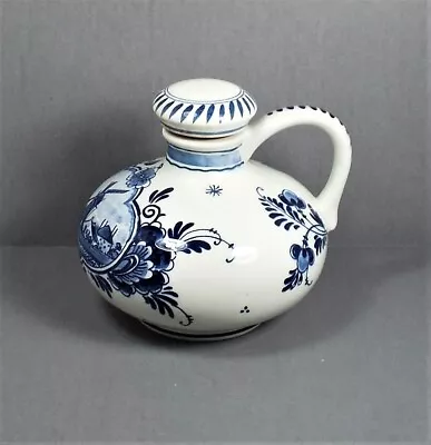 Bols 6807G Liquer - Delft Blue Hand Painted Jug - Excellent Condition  Beautiful • $24.95