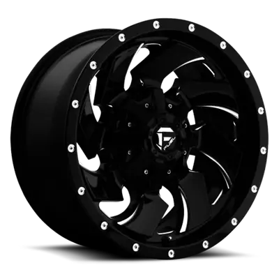 1 New  Gloss Black Fuel Wheels  Cleaver D574 20x10 5-114.30/127  (105484) • $457