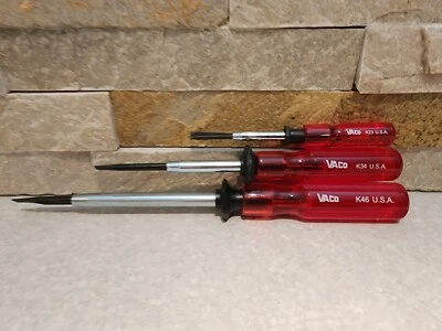 $66.99 • Buy Vaco Klein Tools Sk234 3-piece Slotted Screw Holding Screwdriver Set K23 K34 K46