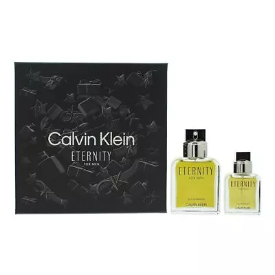 Calvin Klein Eternity For Men 2 Piece Gift Set: EDP 100ml - EDP 30ml Men Spray • £60.94