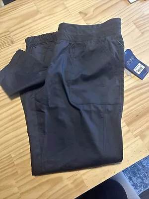 Pewter Cherokee Scrubs Workwear Revolution Tapered Leg Jogger Pant NWT • $10