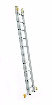 Double Extension Ladders - 2 Section Trade Master EN131 Professional Aluminium • £194.97