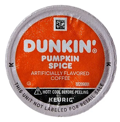 $13.88 • Buy Dunkin Donuts Pumpkin Spice Coffee 100% Arabica, Keurig K-Cup Pods
