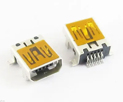 10pcs Mini 10Pin USB Female Jack B Type DIP PCB Board Mount Socket Connector • $3.37